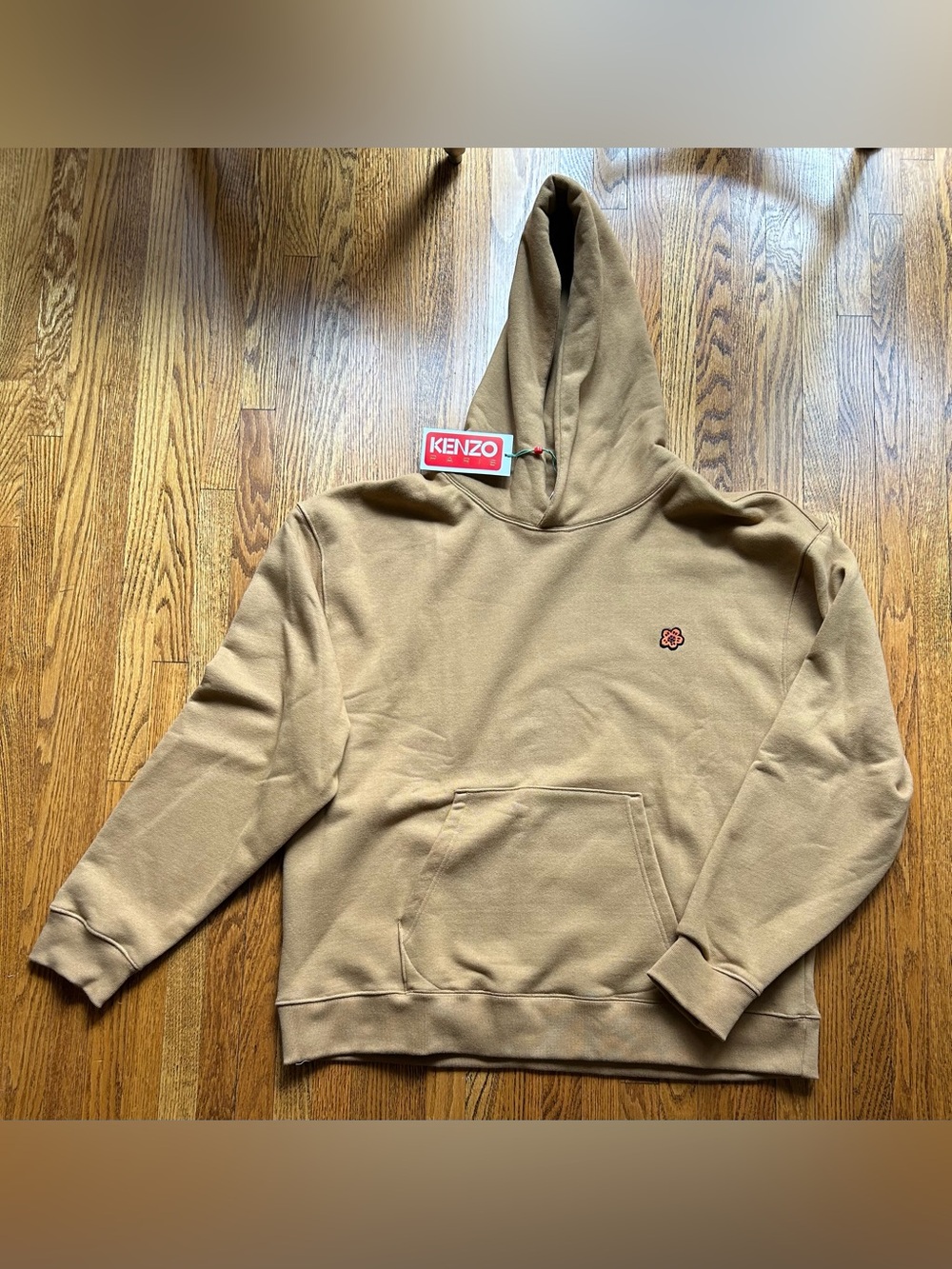 Kenzo Men's Hoodie in Tan